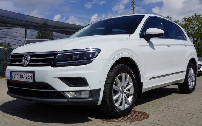 Volkswagen Tiguan cena 89700 przebieg: 193170, rok produkcji 2017 z Lipno małe 562